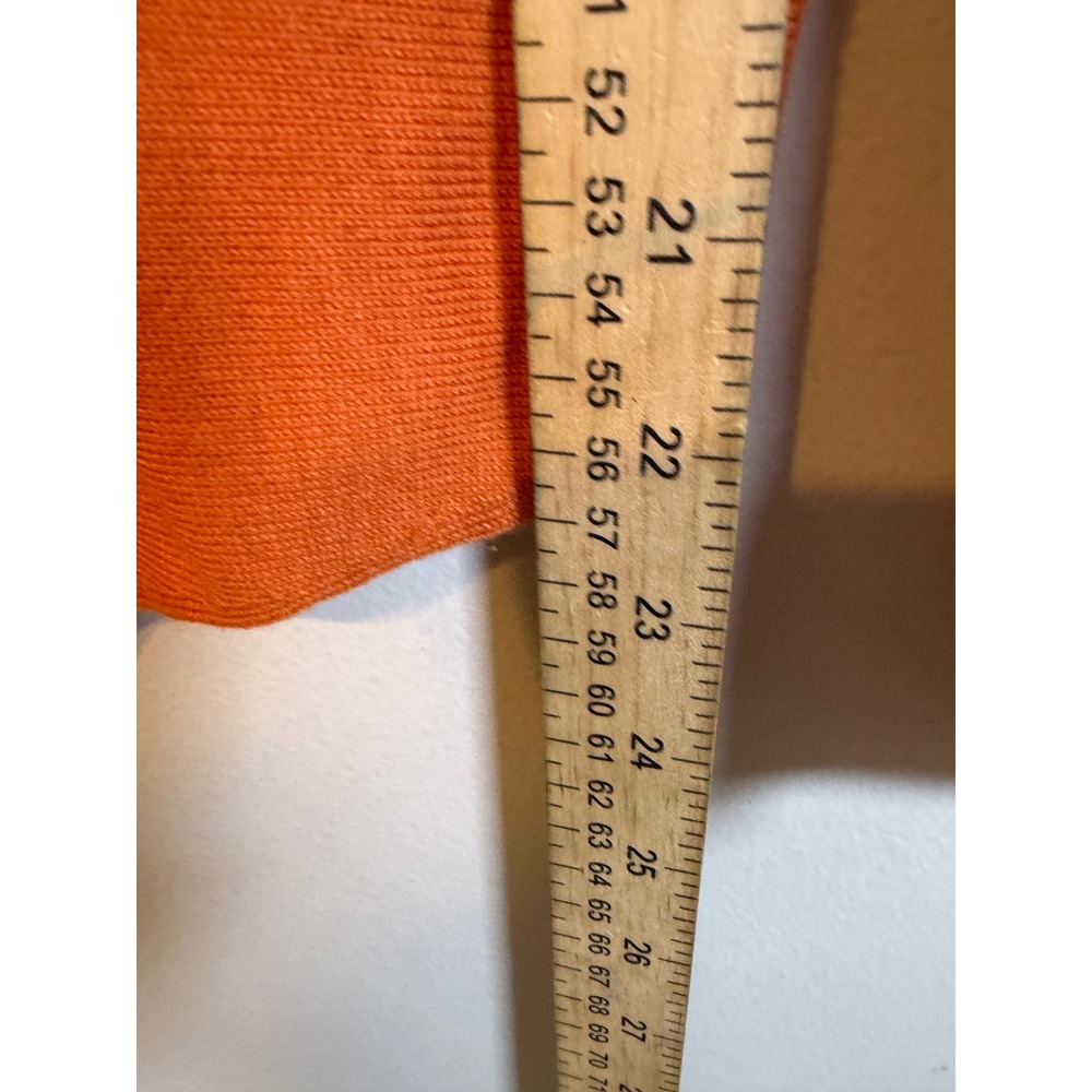 Vince Womens Sweater Cashmere Blend Orange Size S - Picture 4 of 7